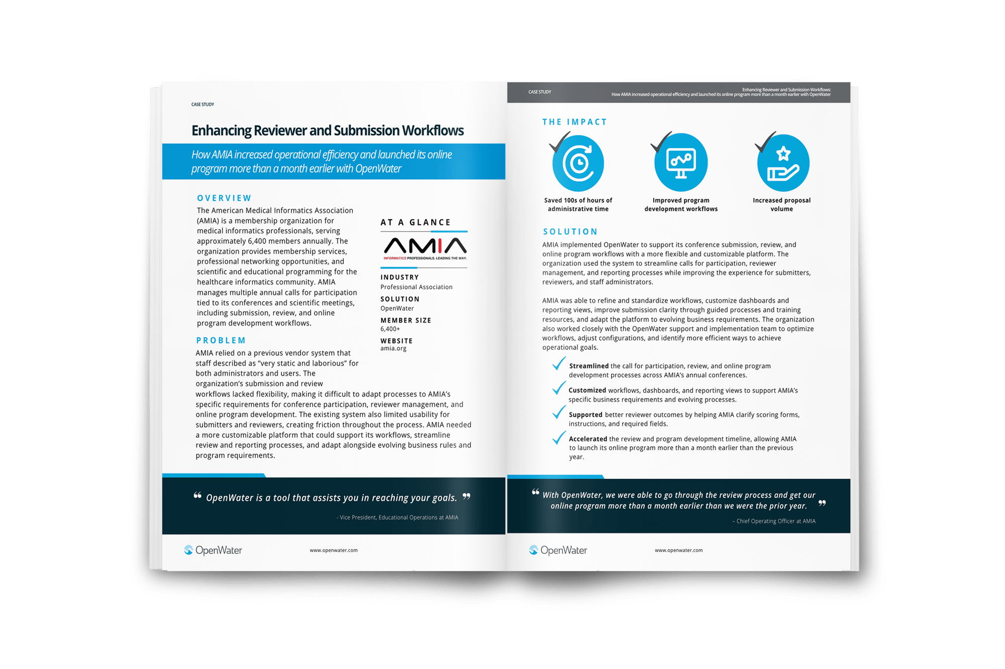 AMIA Brochure Mockup