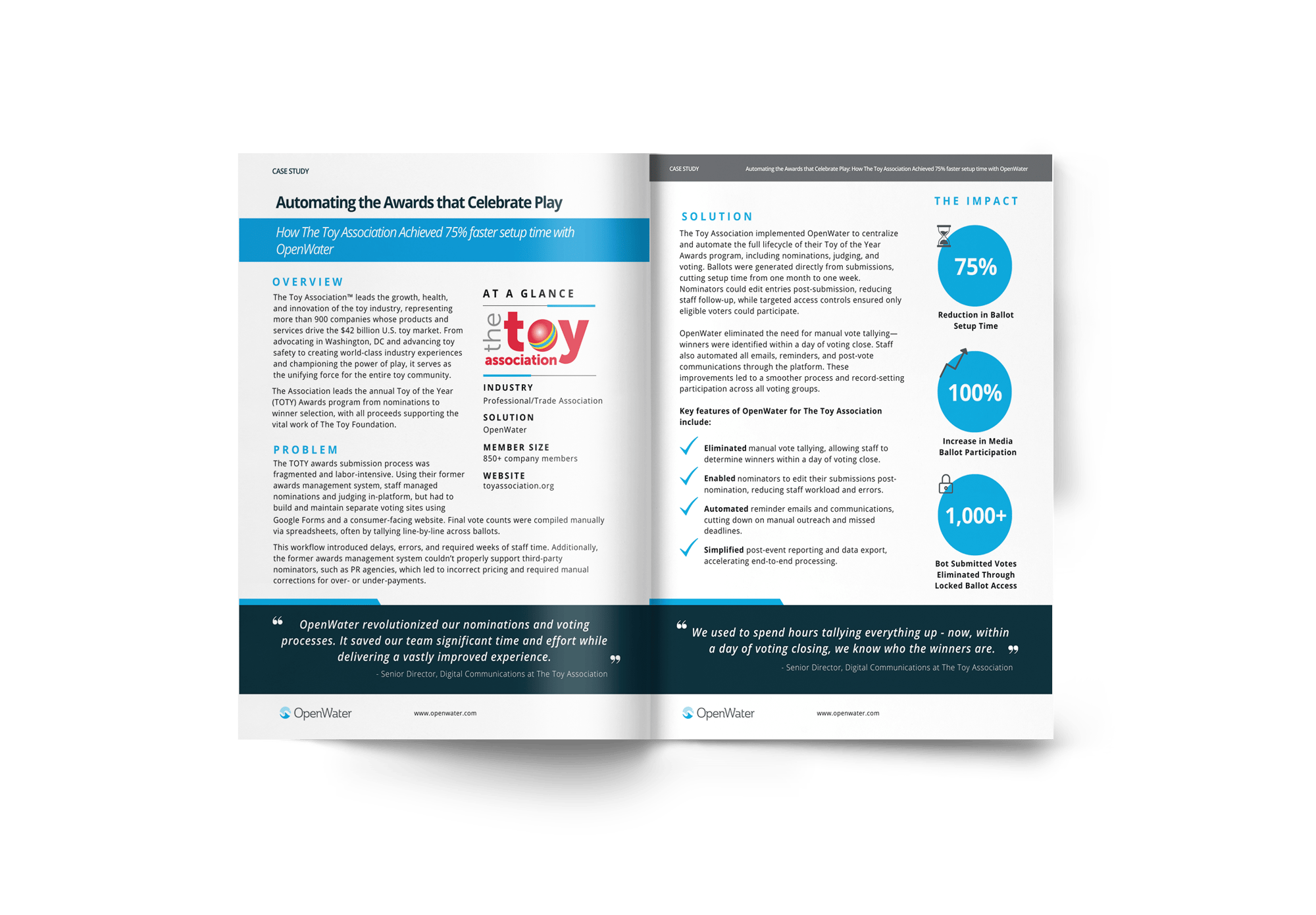 Toy Association Brochure Mockup Toy Association Brochure Mockup